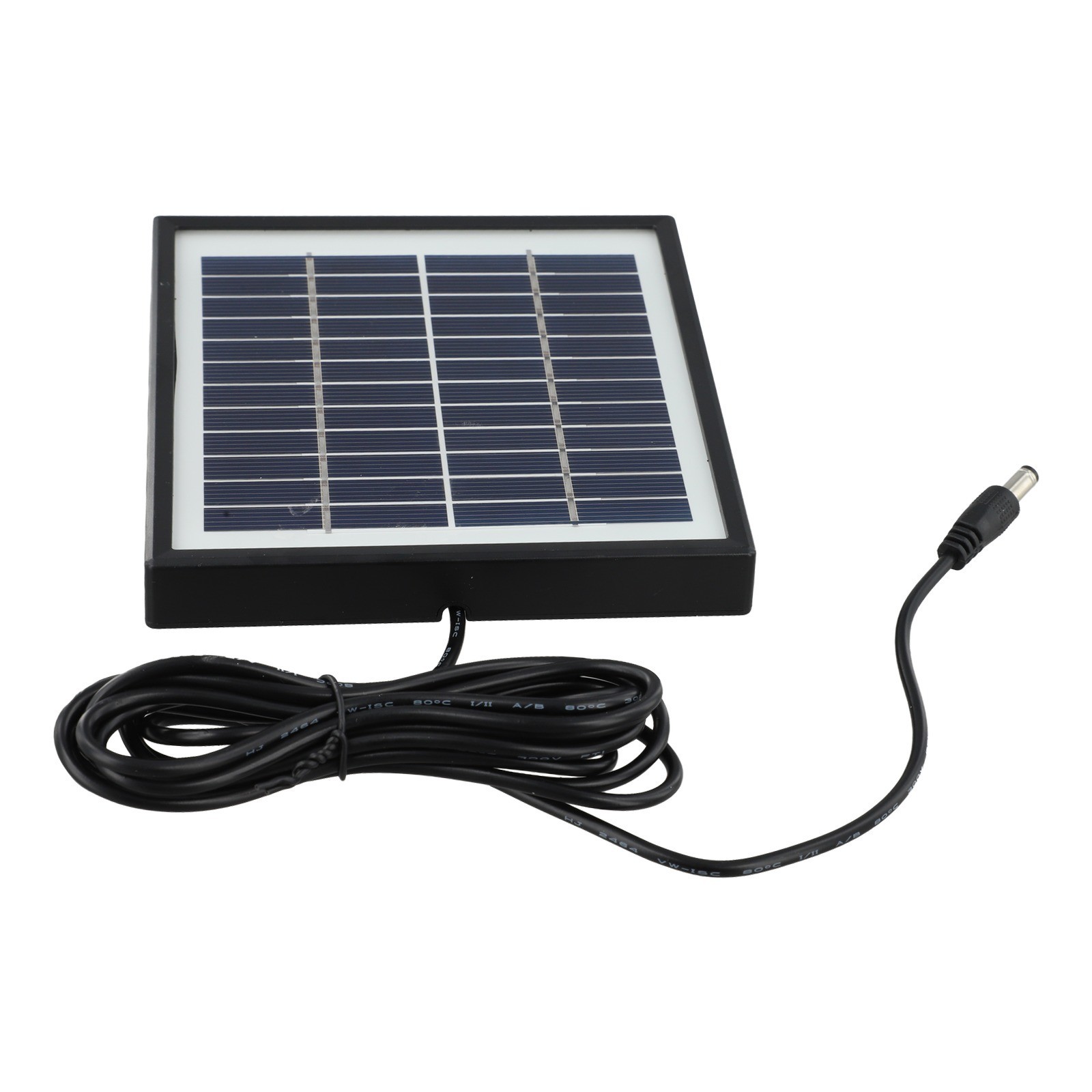 Convenient Charging Solution Lightweight 12V Solar Panel with Long Cable