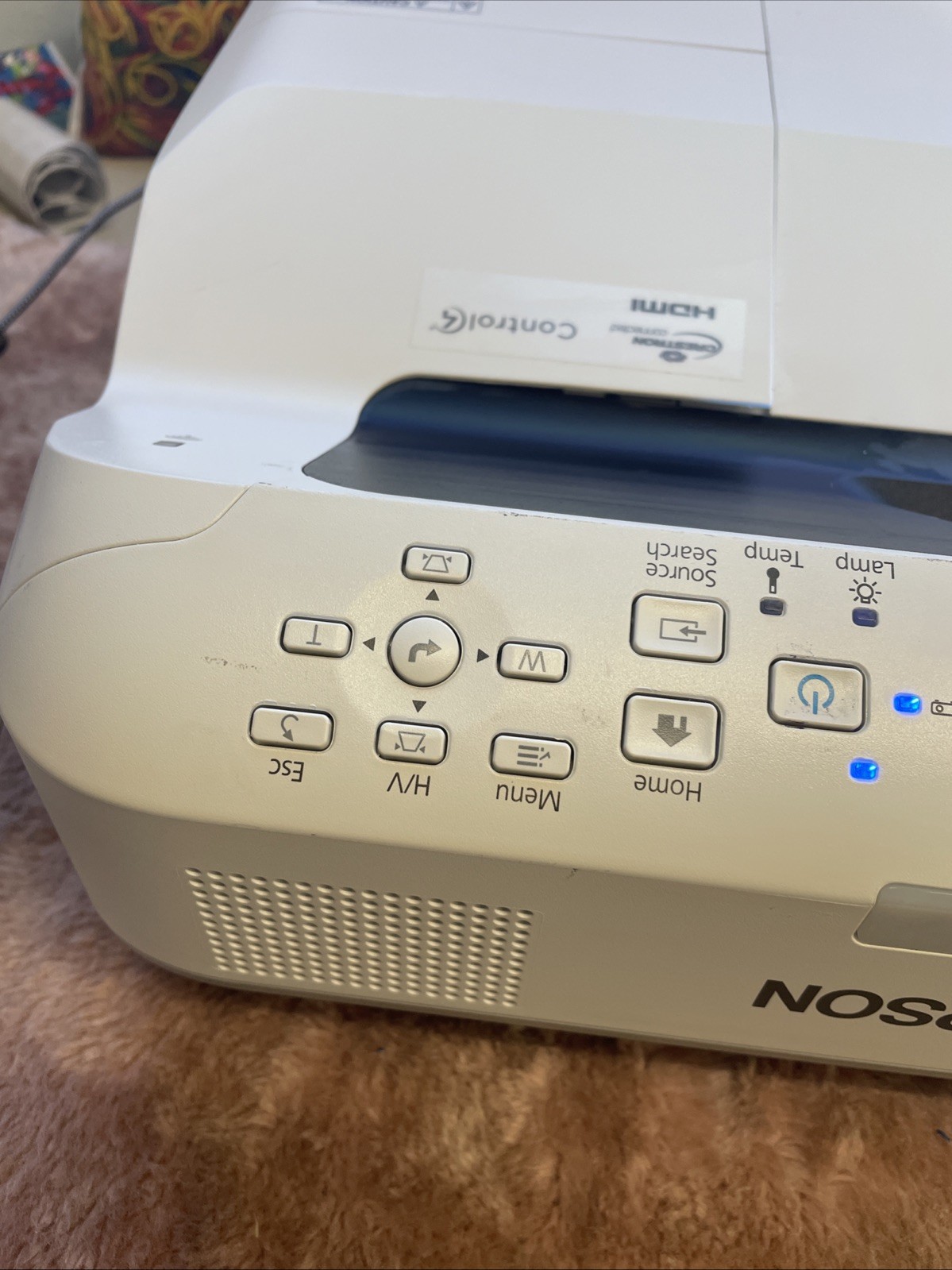 Epson Powerlite 680 Projector Model: H746A