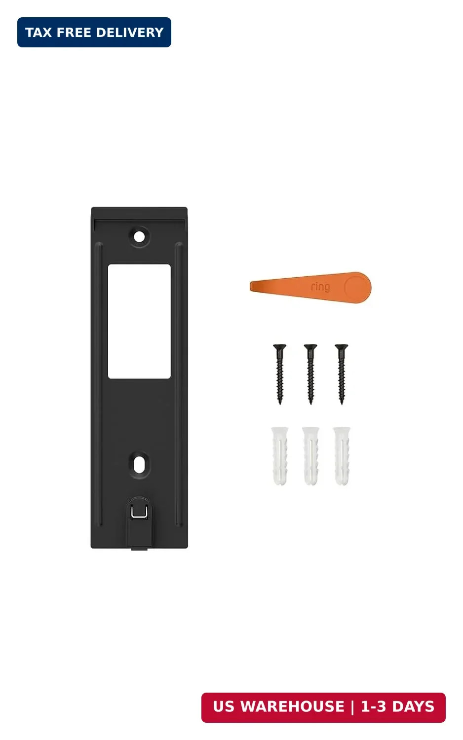 Ring Spare Parts Kit - Compatible with Ring Battery Doorbell (newest model)