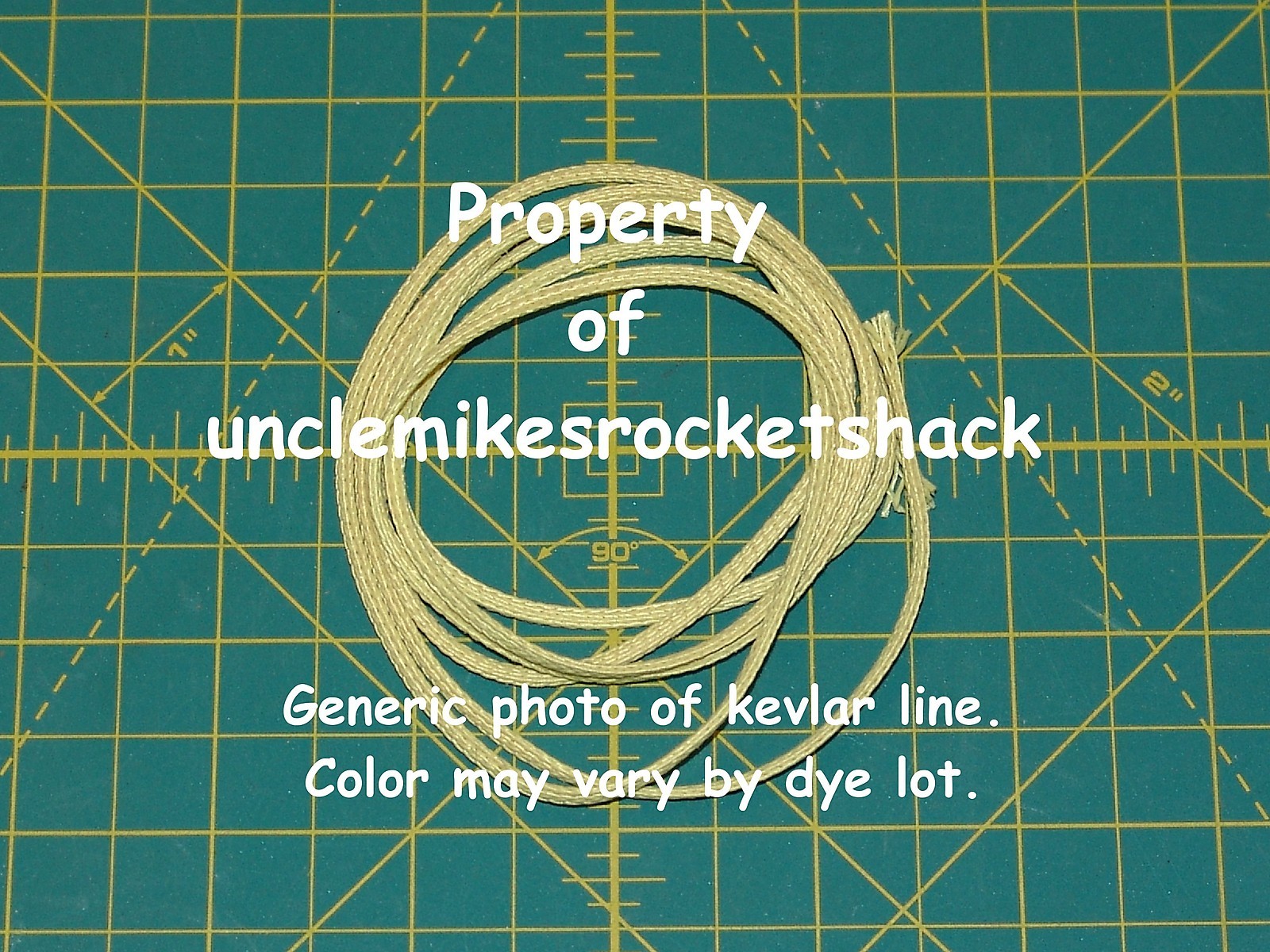Braided Made With Kevlar Line 500# Great For Shock Cords 10'