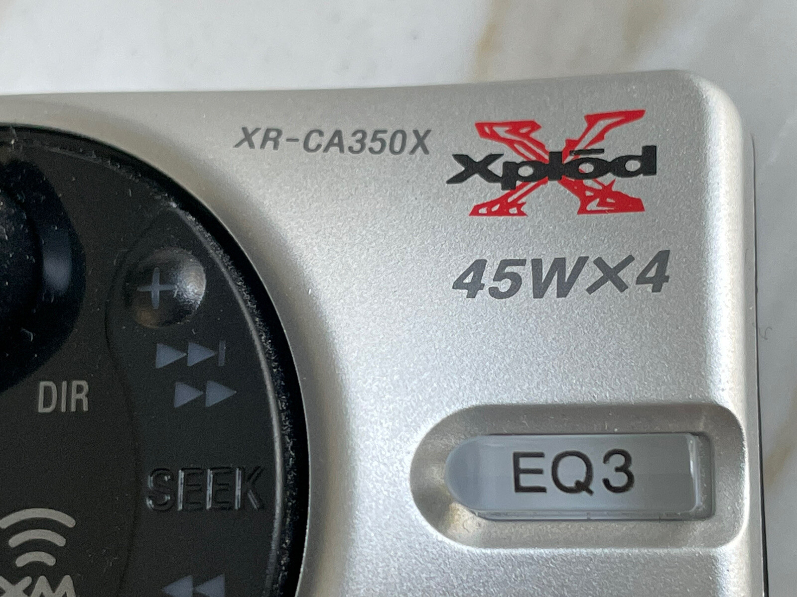 SONY XR-CA350X CAR STEREO CASSETTE SONY XR-CA350X STEREO ONLY FACEPLATE OEM🟠