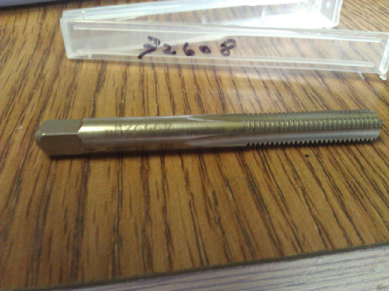 1/4-28 GH2 HIGH SPEED STEEL 4 FLUTE BOTTOM TAP ***MADE IN USA***