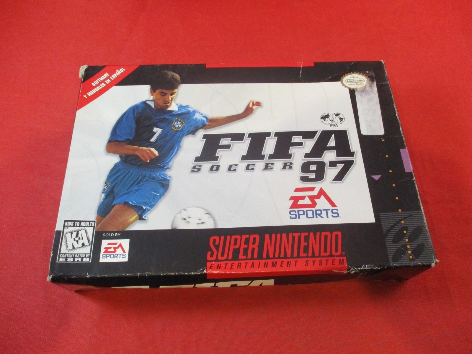 FIFA Soccer 97 1997 Super Nintendo SNES **EMPTY BOX ONLY** (No game/manual)