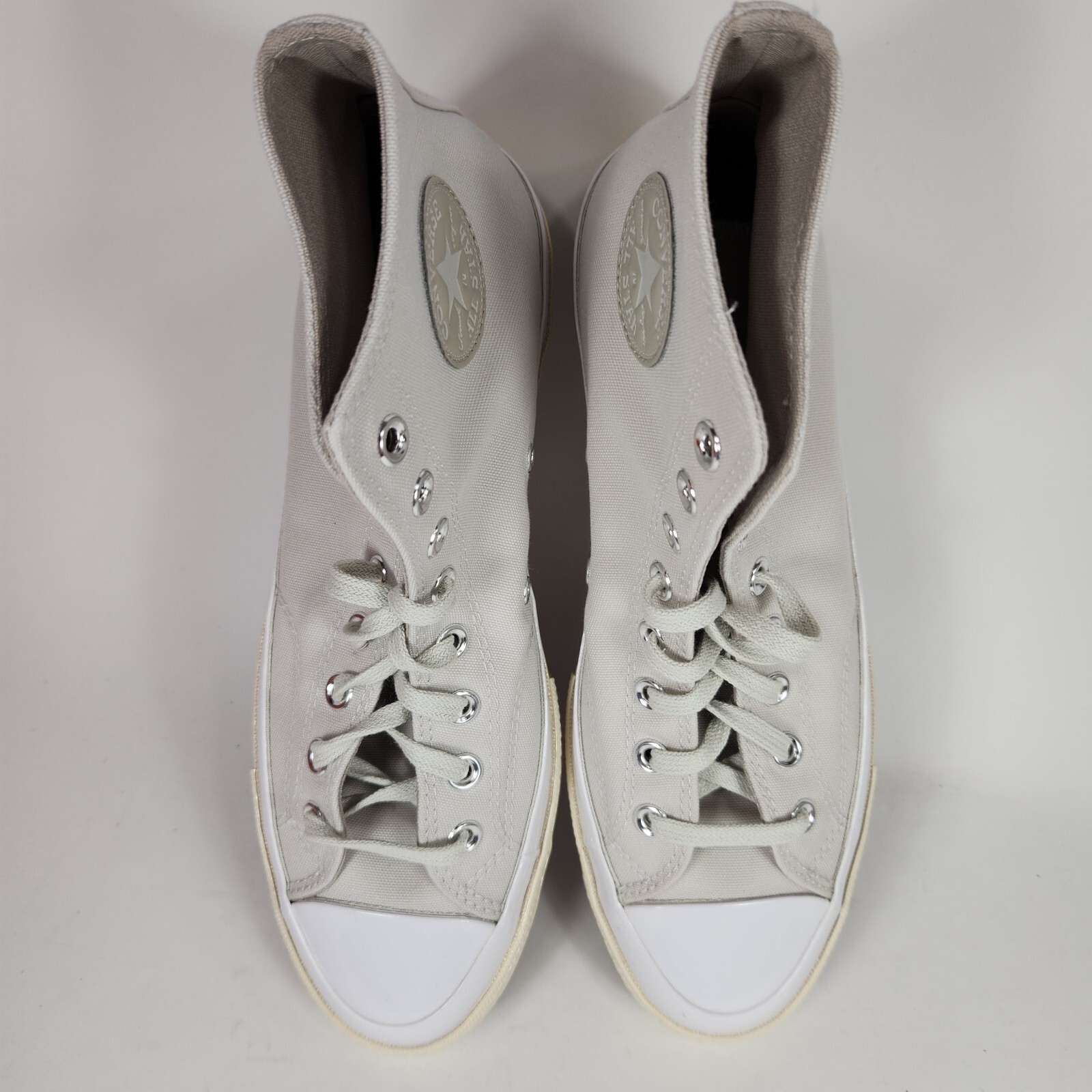 Converse Chuck 70 High Mens Size 9.5 Bone White Off White CTAS A00727C