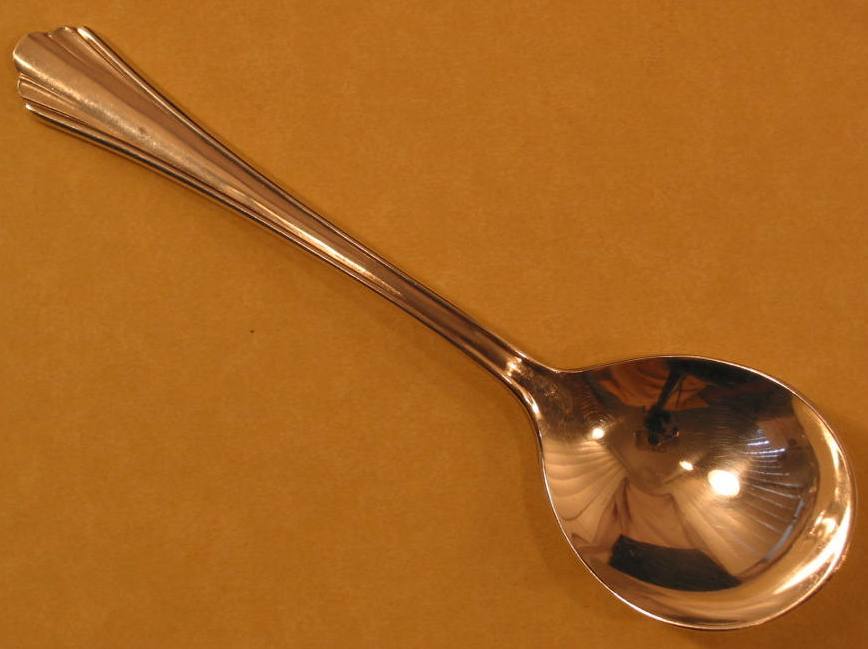 Victor & Co., International Silver Overlay, 6" Round Soup Spoons