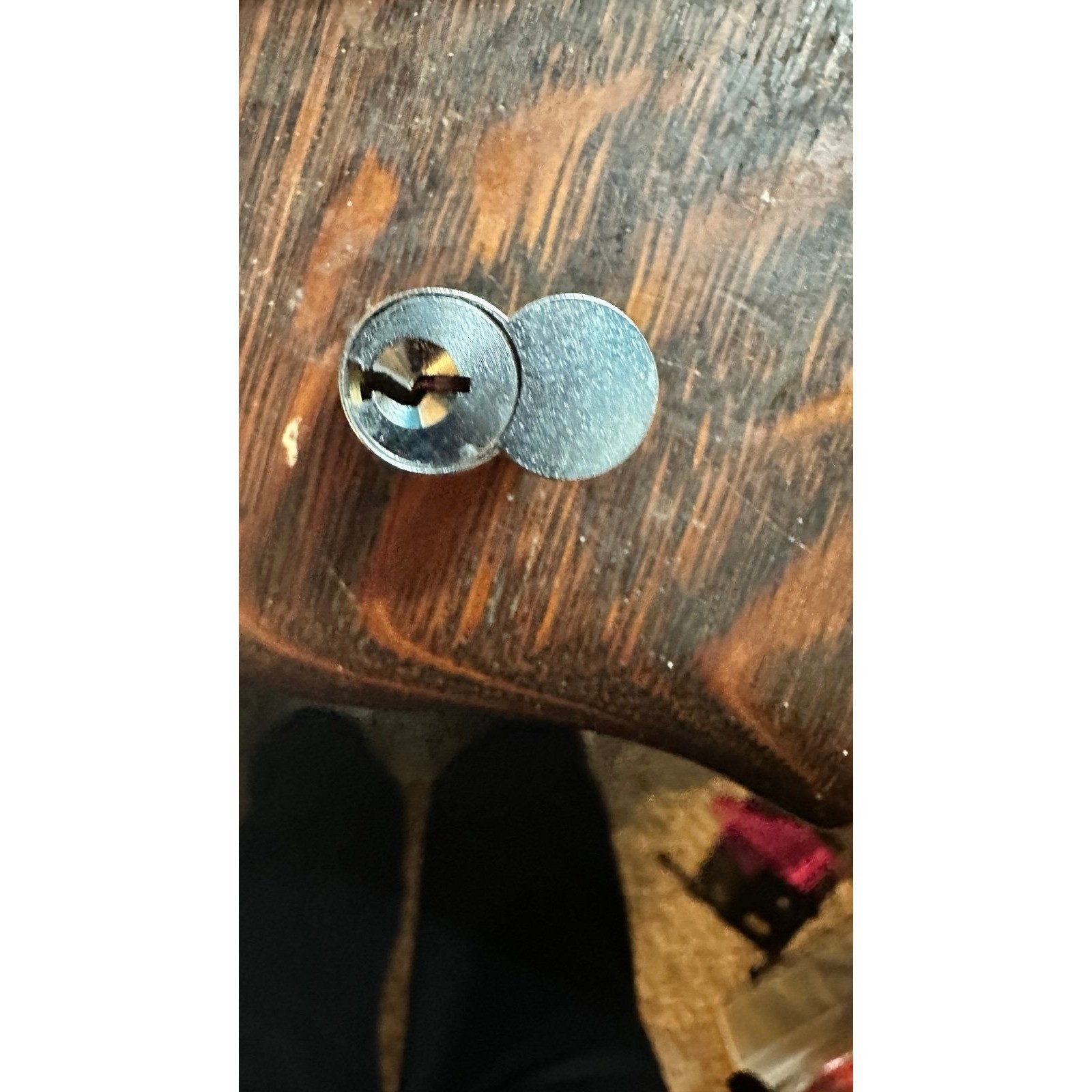 Key change drum with 2 keys