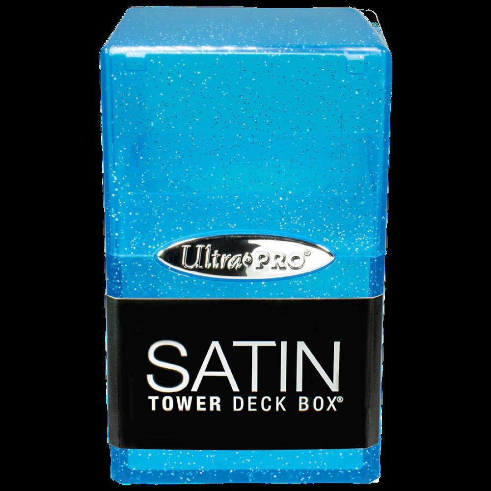 Ultra Pro: Glitter Satin Tower Deck Box (Blue)