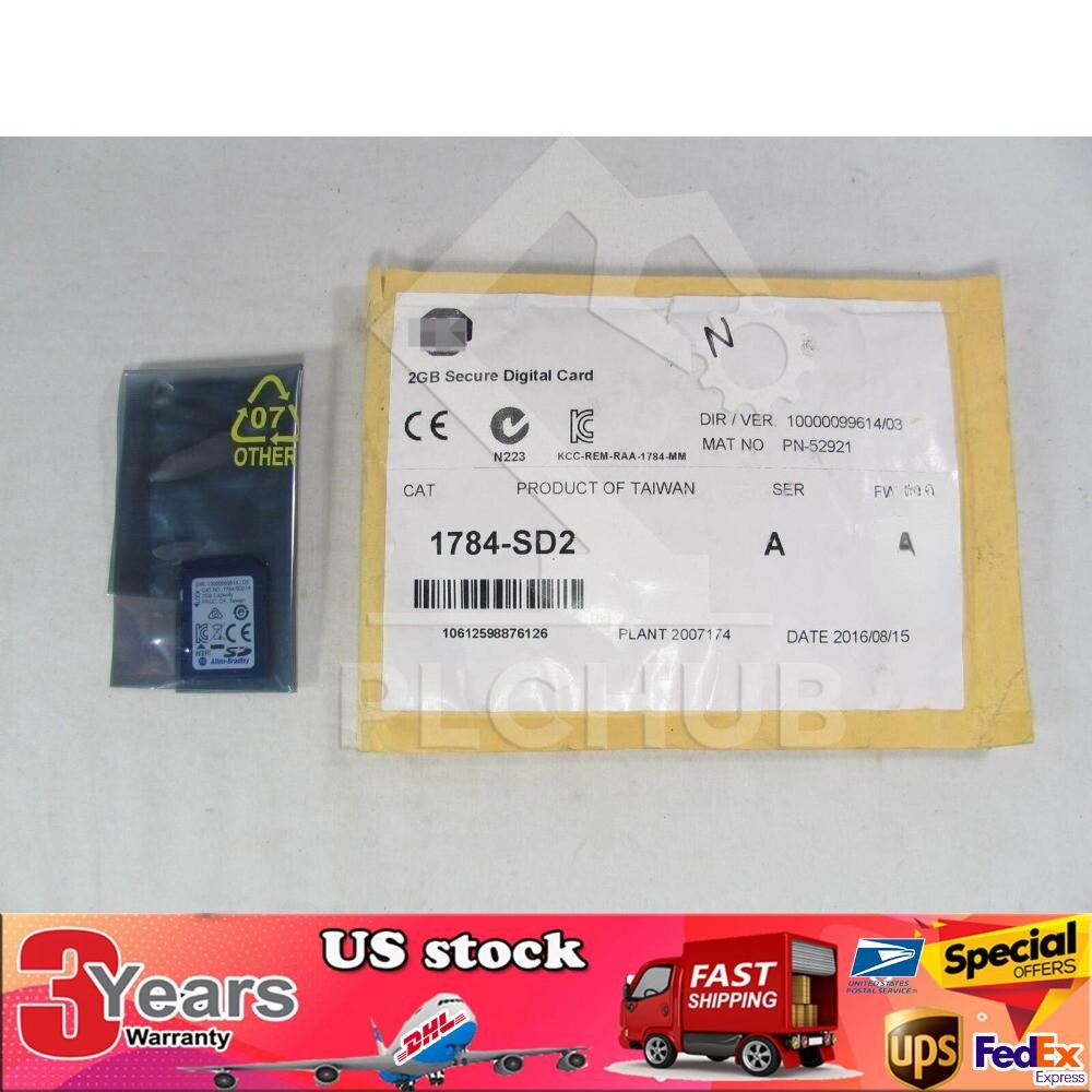 1784-SD2 ControlLogix Secure Digital Card Brand New AB Sealed 1784SD2
