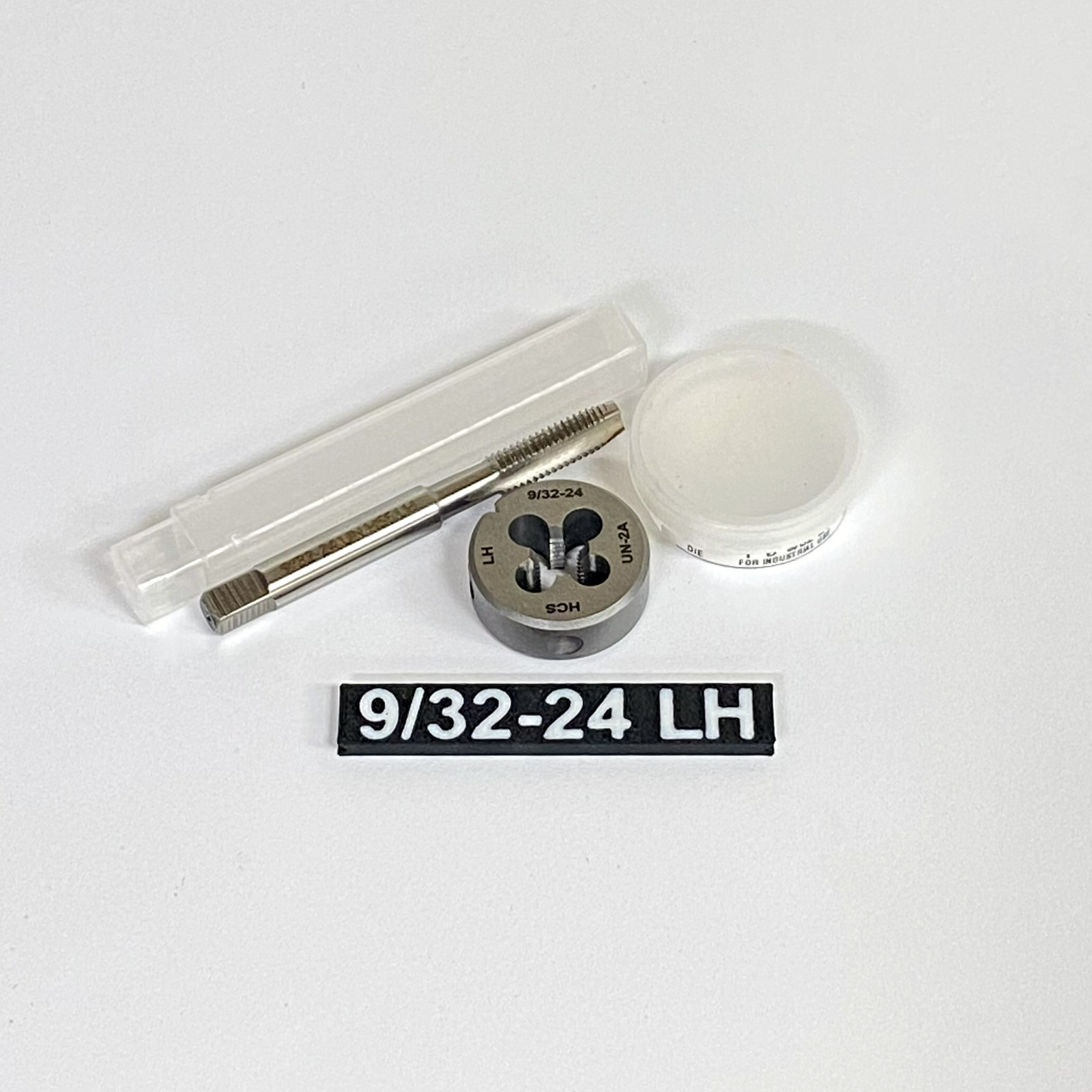 9/32-24 HSS UN Left Hand Thread Plug Tap & Die Set Stanley Plane Restoration