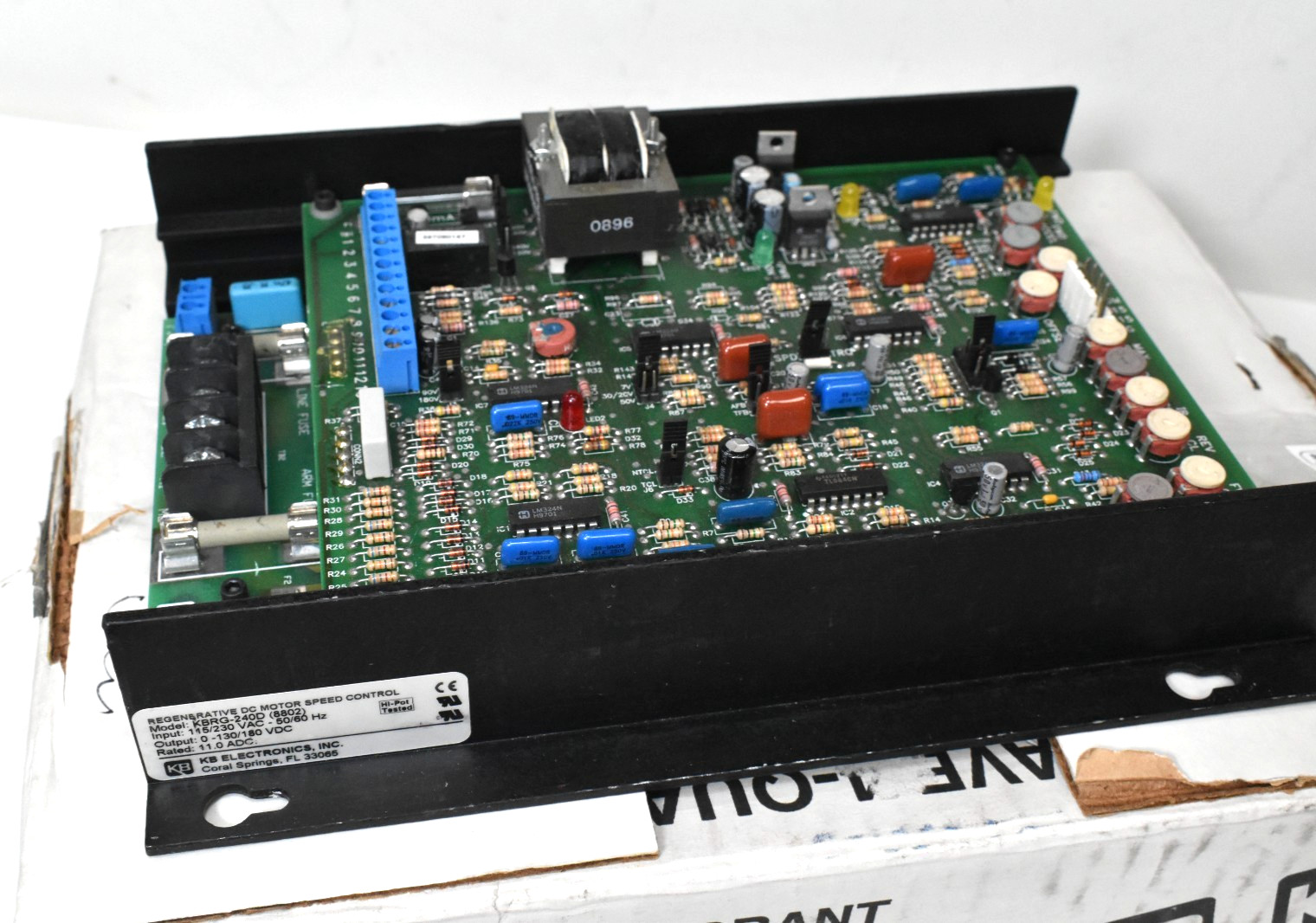 New KB Electronics KBRG-240D 8802 DC Motor Control 4-Quad Regen