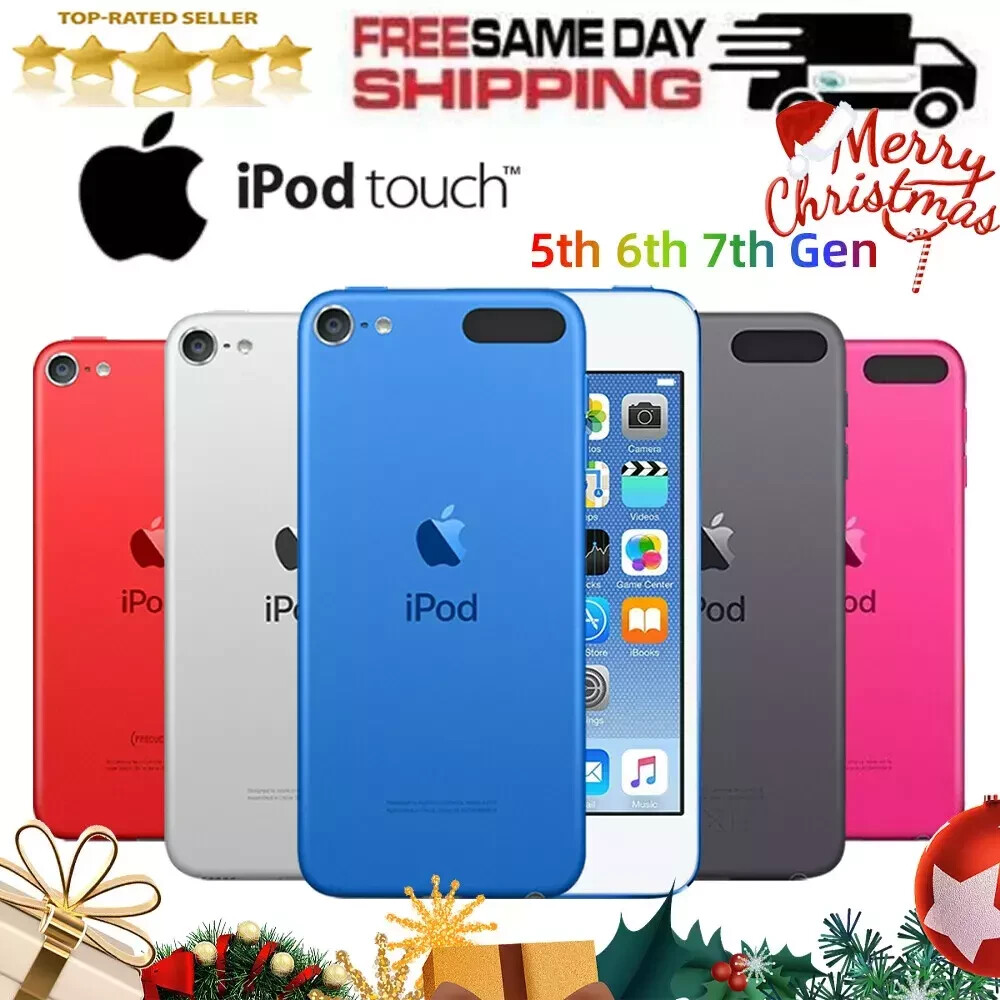 ✅New iPod Touch 5th/ 6th/ 7th Generation 32/64/128/256GB All Colors Sealed Box🚀