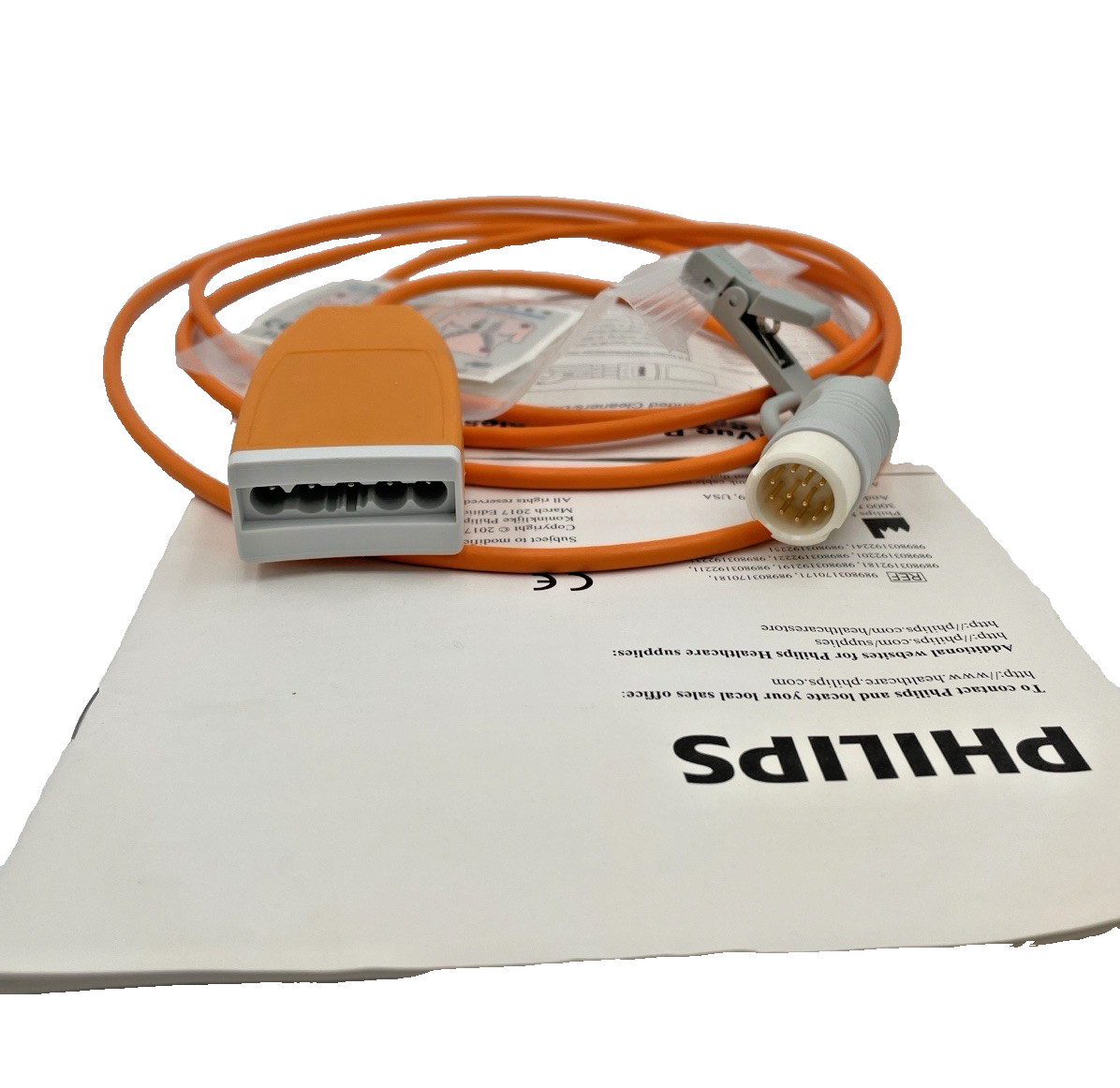 Philips CBL OR 5-Lead ECG Trunk Cable, AAMI/IEC REF 989803170181