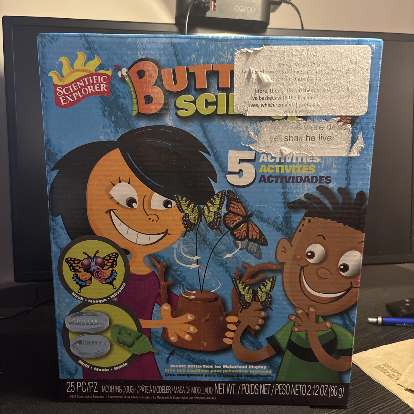 Scientific Explorer Butterfly Science Kit 5 Educational Activities 25 Pieces!
