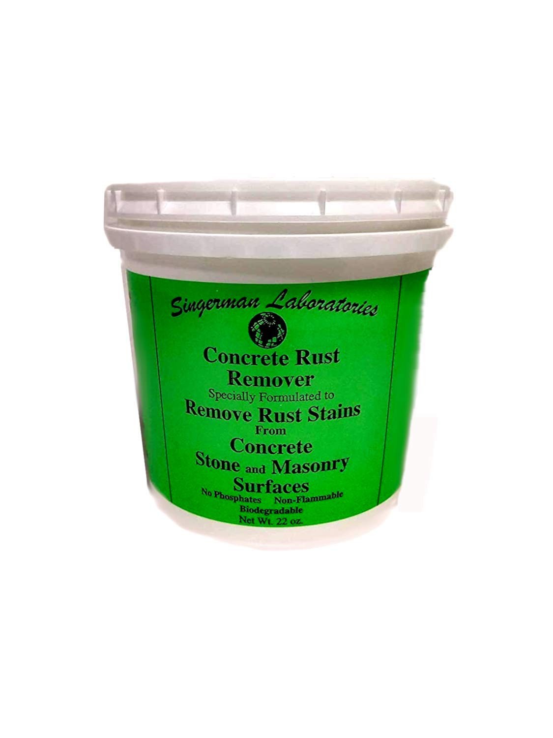 Singerman Laboratories Rust Remover for Concrete (22 oz 22 Ounce (Pack of 1)
