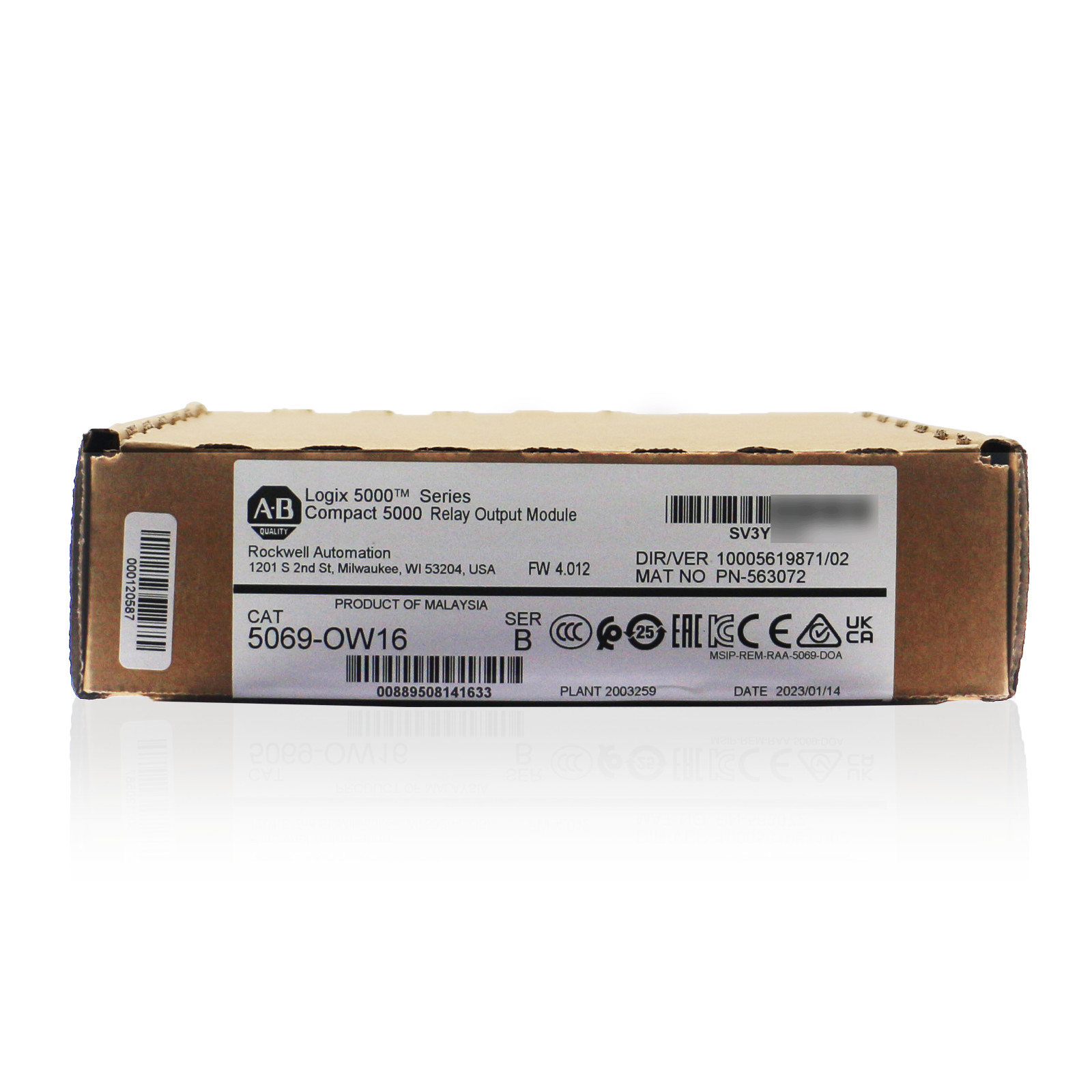 New Factory Sealed AB 5069-OW16 Compact 5000 Relay Output Module