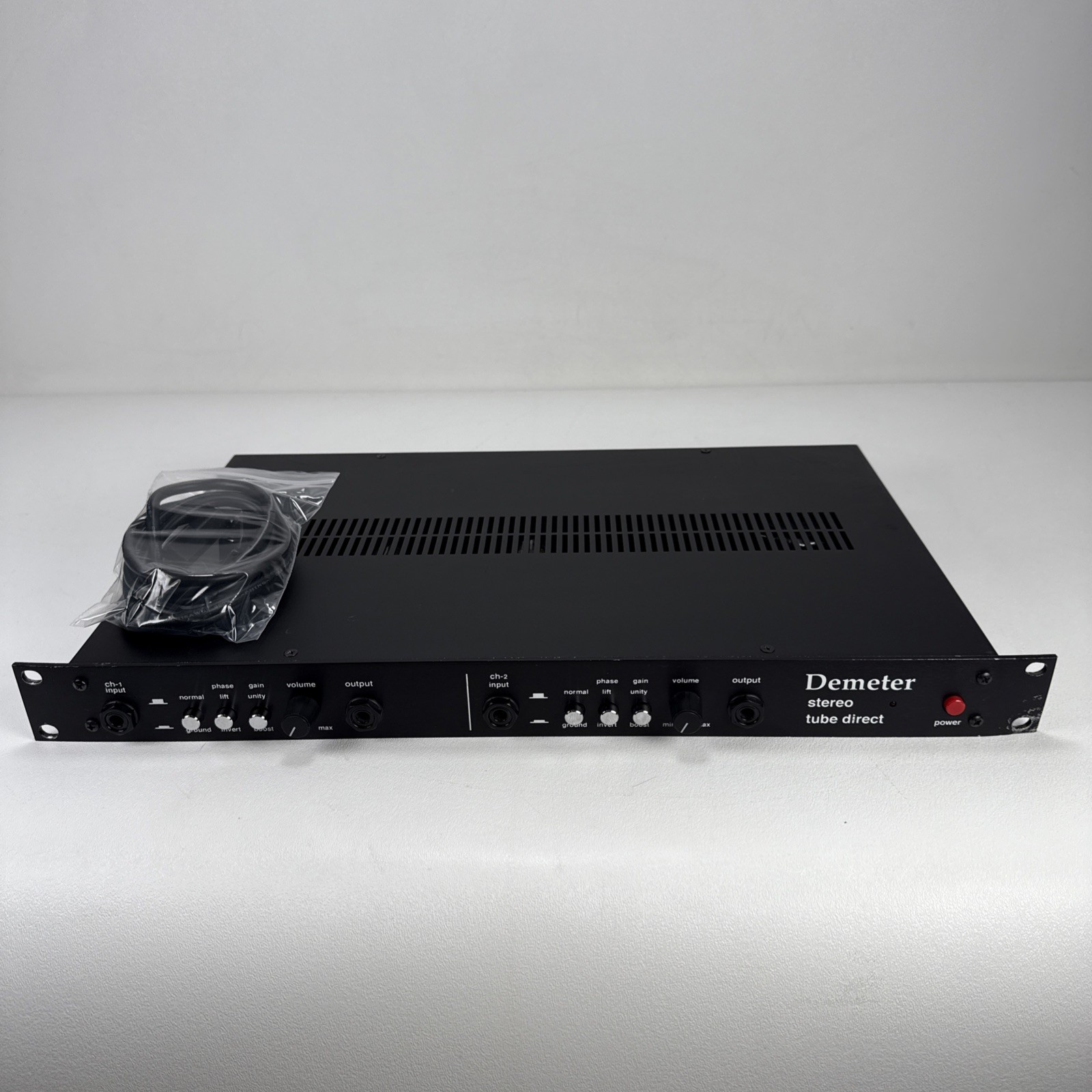 Demeter STDB-1 Stereo Tube Direct Box STDB1 Heavy Wear | Tested & Working READ