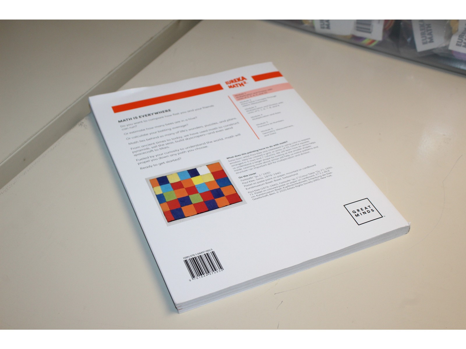 Eureka Math² Squared Grade 3 Module 1 Learn Student Book - Weight: 14.65 oz.