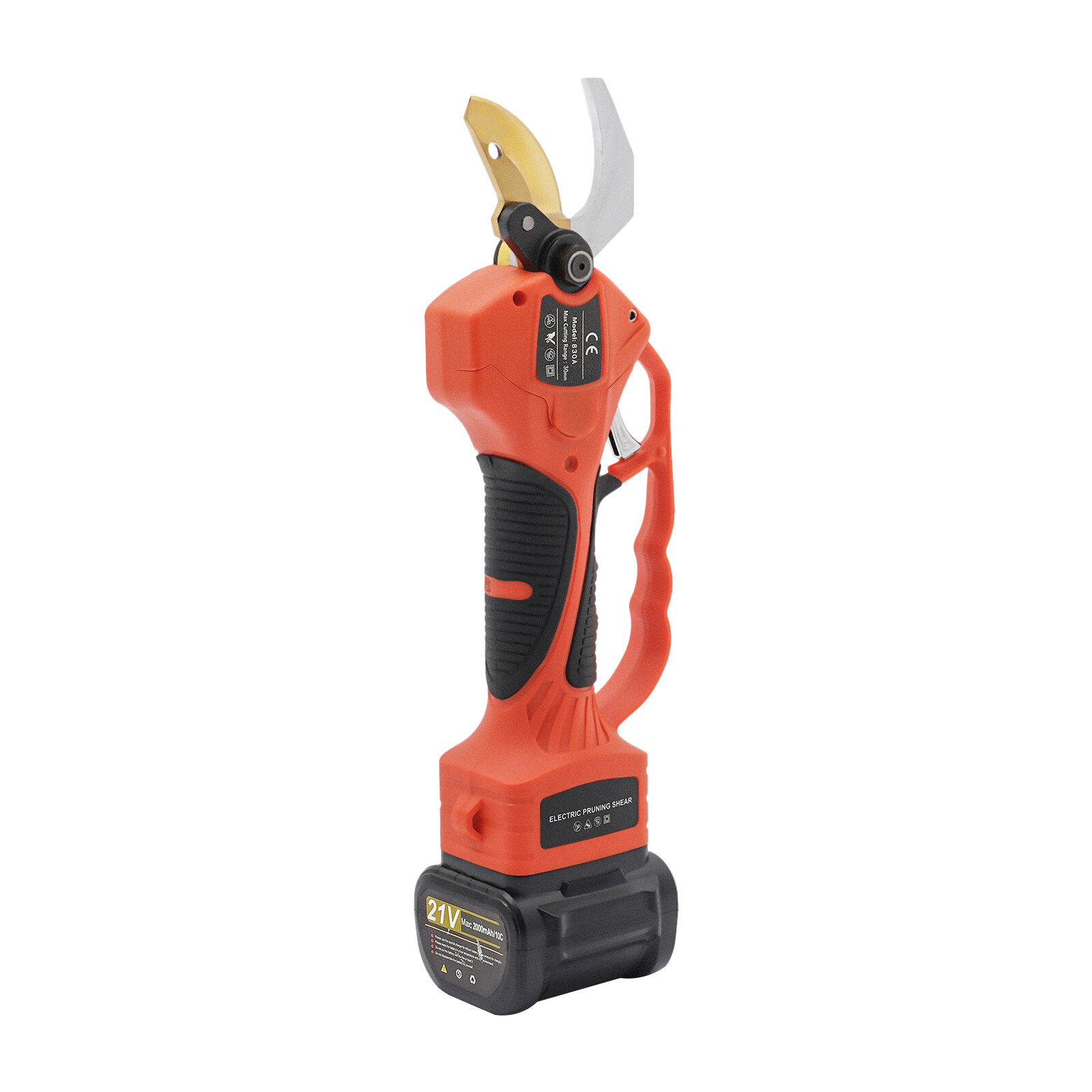 Electric Pruner Cordless Pruning Shears Extension Pole Bar Lithium Battery