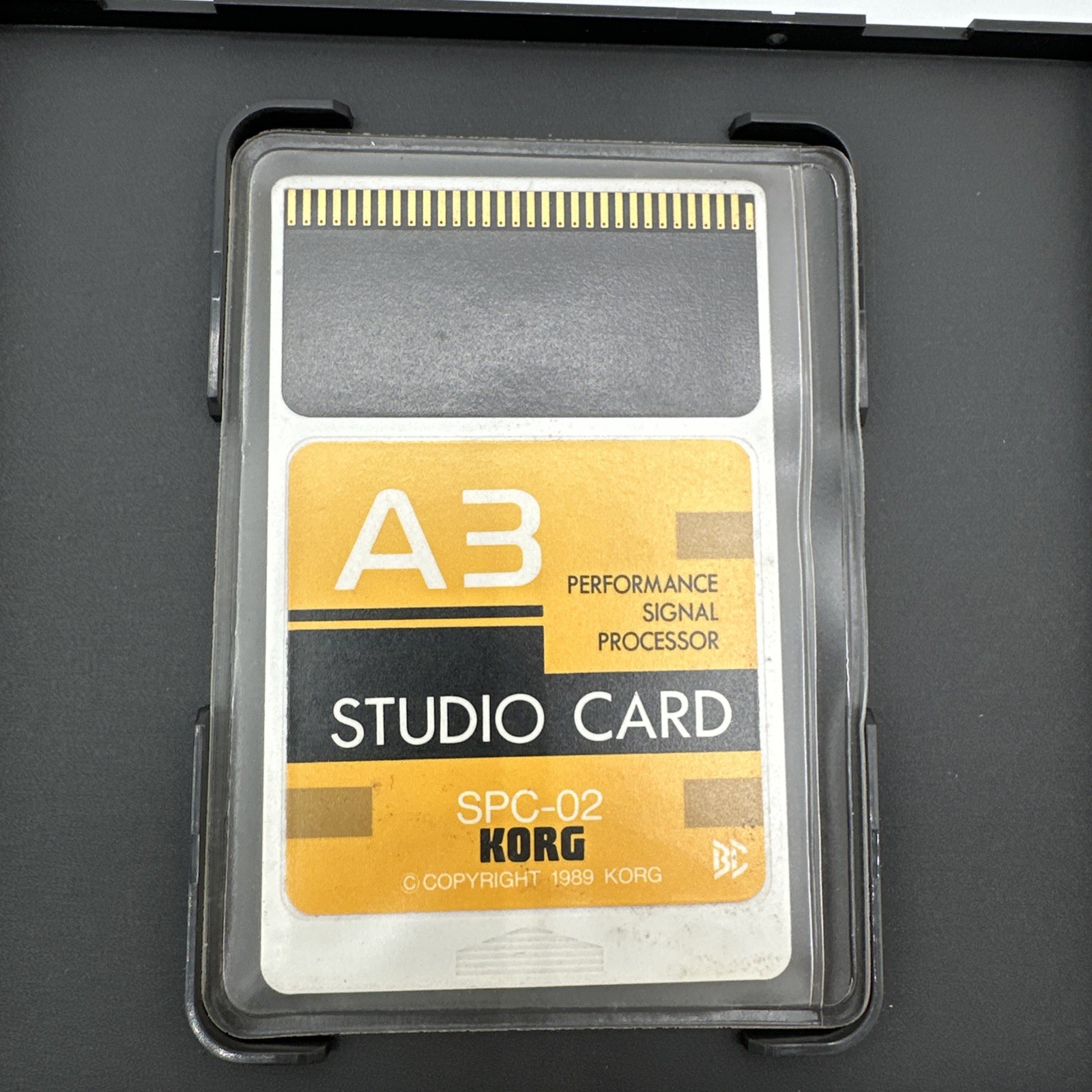 KORG A3 Performance Signal Processor SPC-02 Studio Card, SPC-03 General Purpose