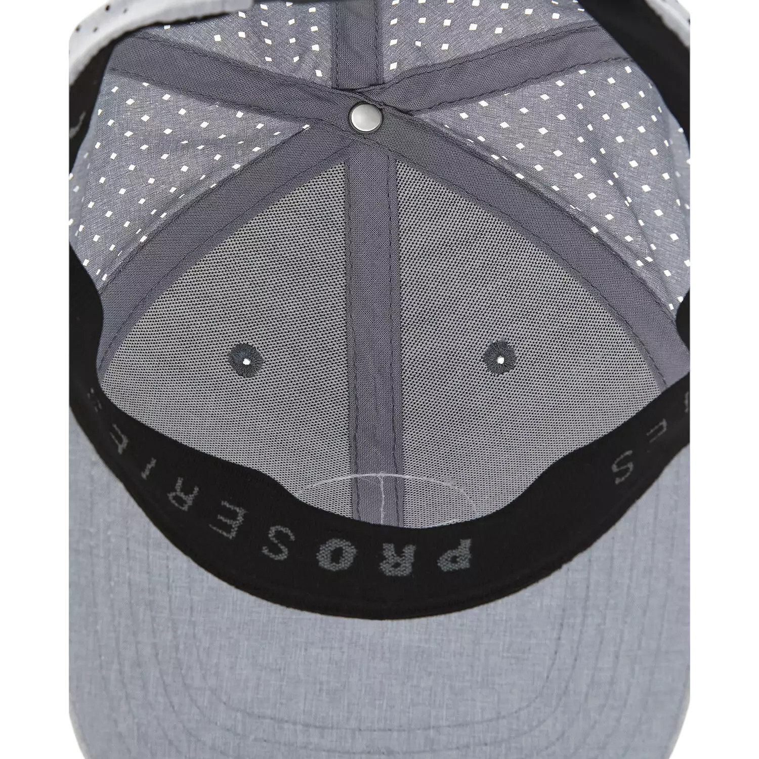 PGA Golf Tour Performance Tradedawn Adjustable Gray Heather Hat Cap OSFM
