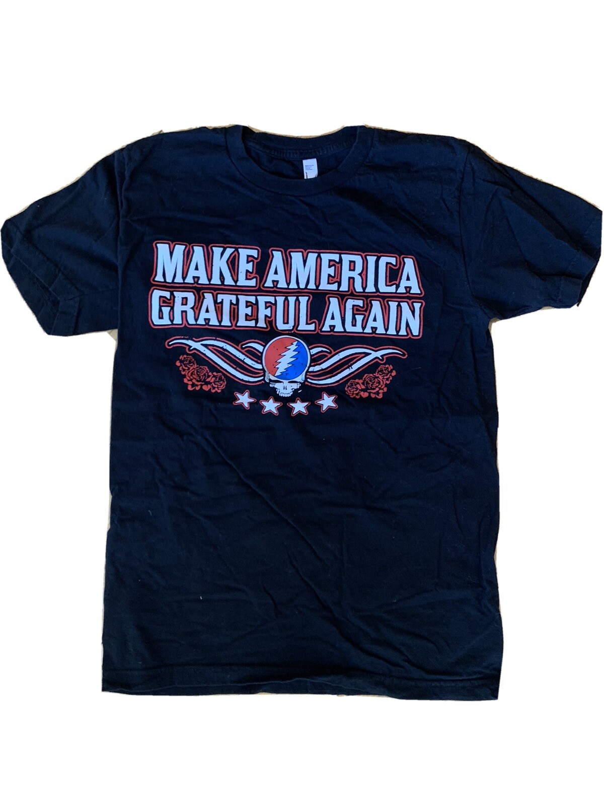 Super Rare Grateful Dead Shirt Mens Black Medium Never Worn Like New