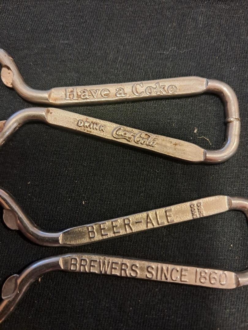 (5) Vintage Advertising Bottle Openers!