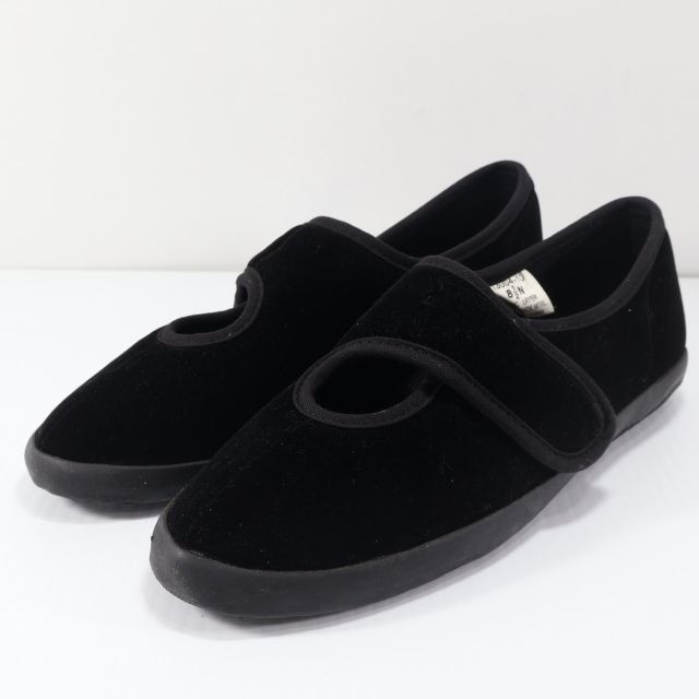Heritage Footwear Slippers Womens 8 1/2 N Indoor Outdoor Black Mary Jane Bali
