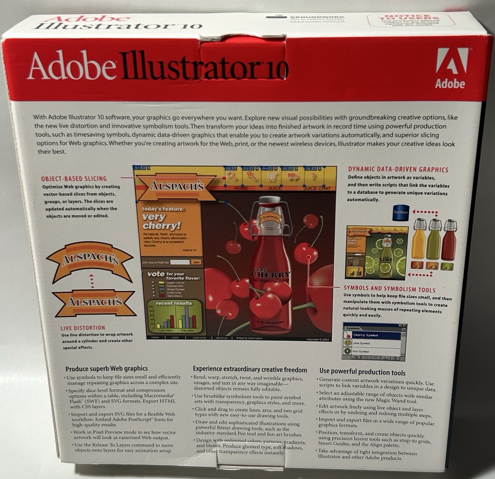 Adobe Illustrator 10 for Windows Upgrade Version with Serial Number