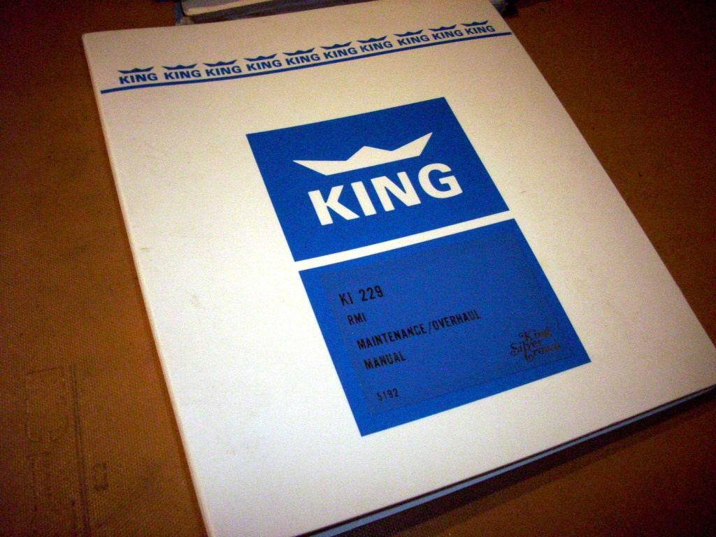King    KI 229   RMI Service manual
