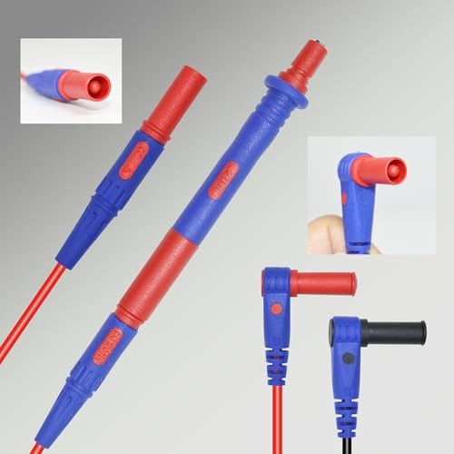 KIT-17 Multimeter Test Leads Kit, Professional and Super Soft Silicone Test