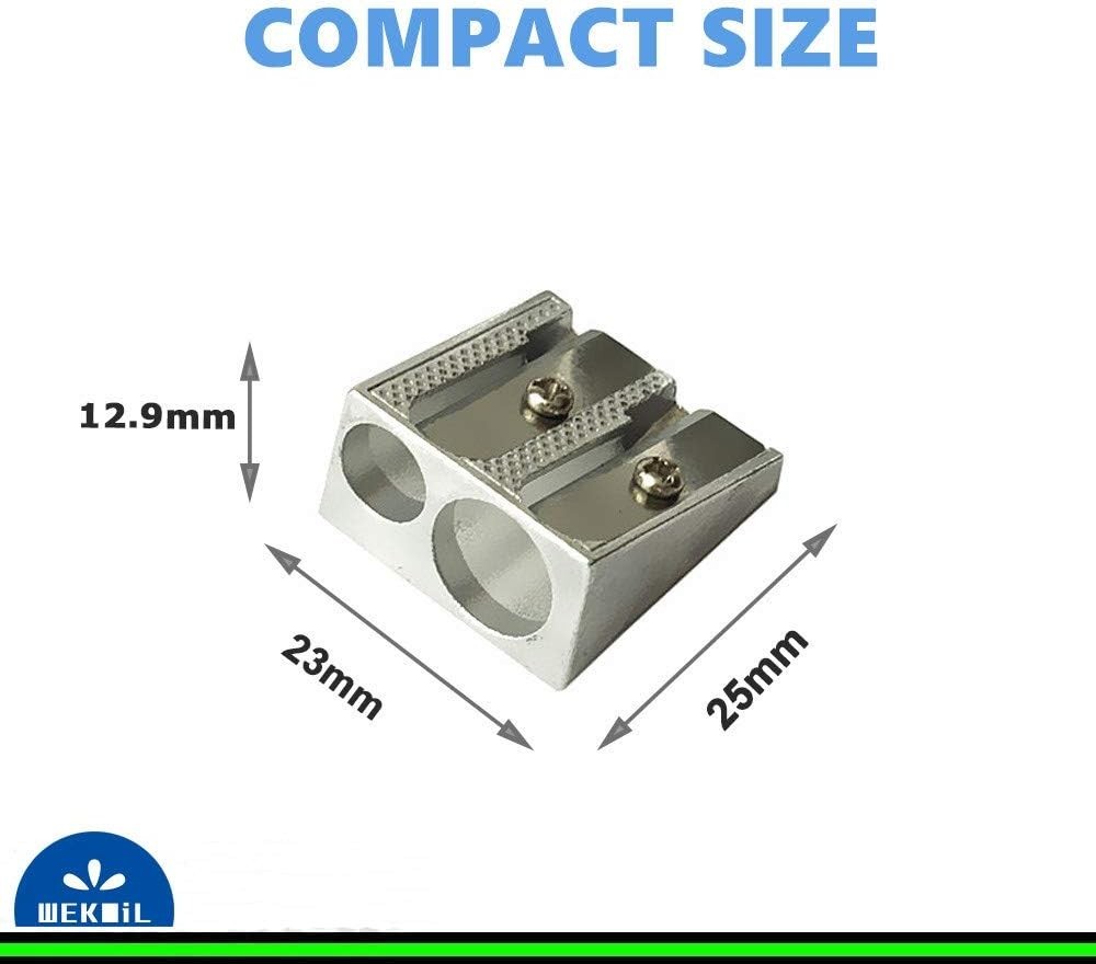 Metal Pencil Sharpener,4PCS Pencil Sharpener Handheld, Pencil Sharpener Manual,
