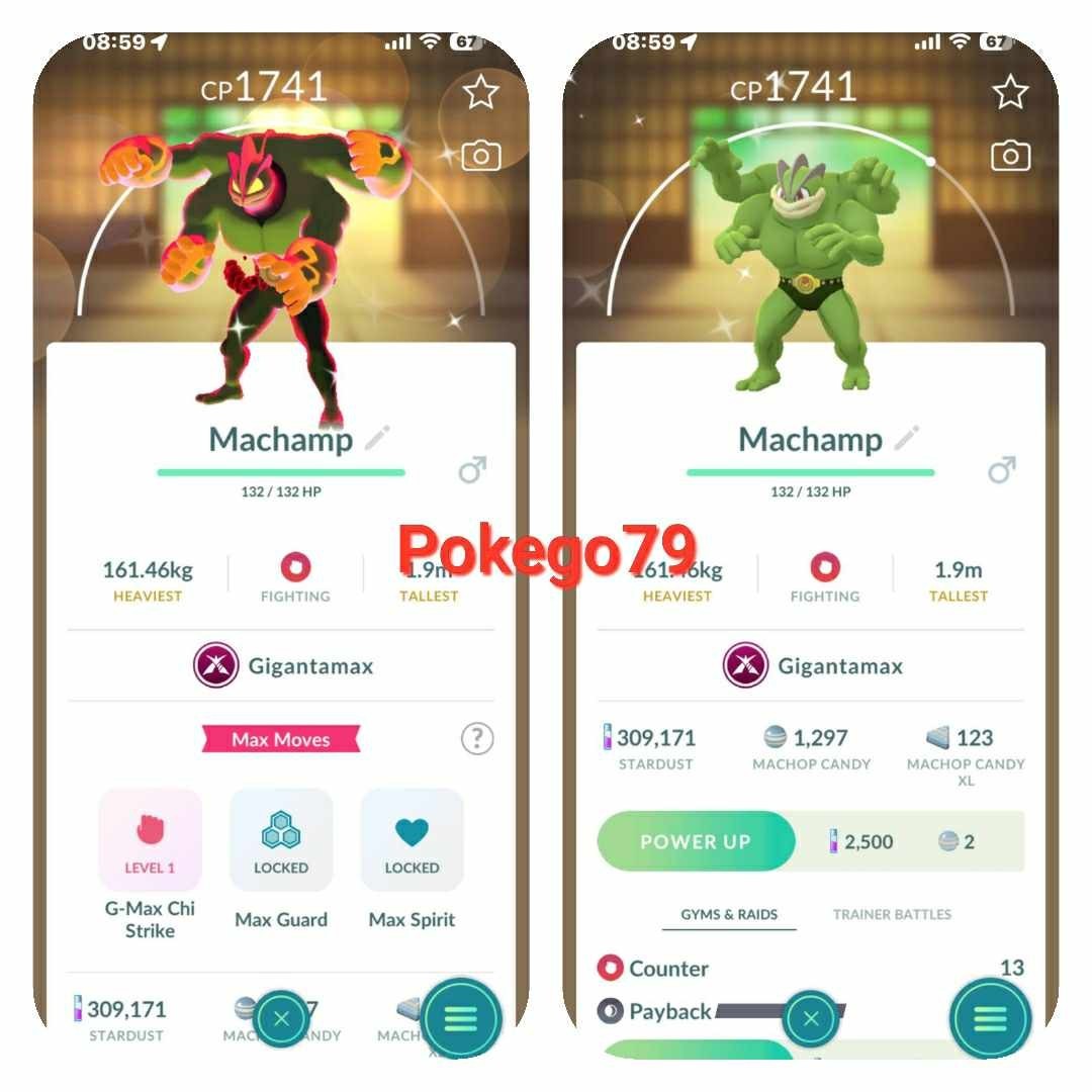 Shiny Gigantamax Machamp - Cheap - Delivery 24 hours (Pls read description)