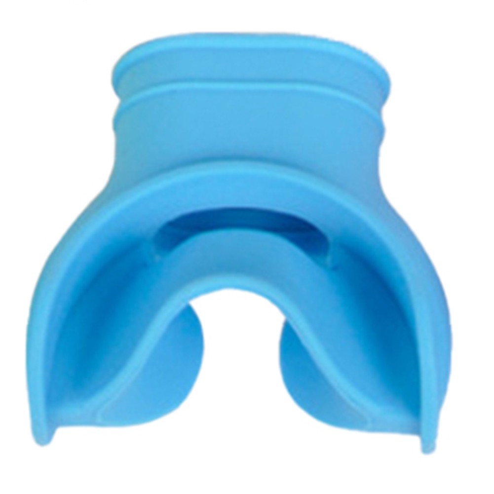 Improve Breathing Comfort Soft and Elastic Silicone Mouthpiece for Diving