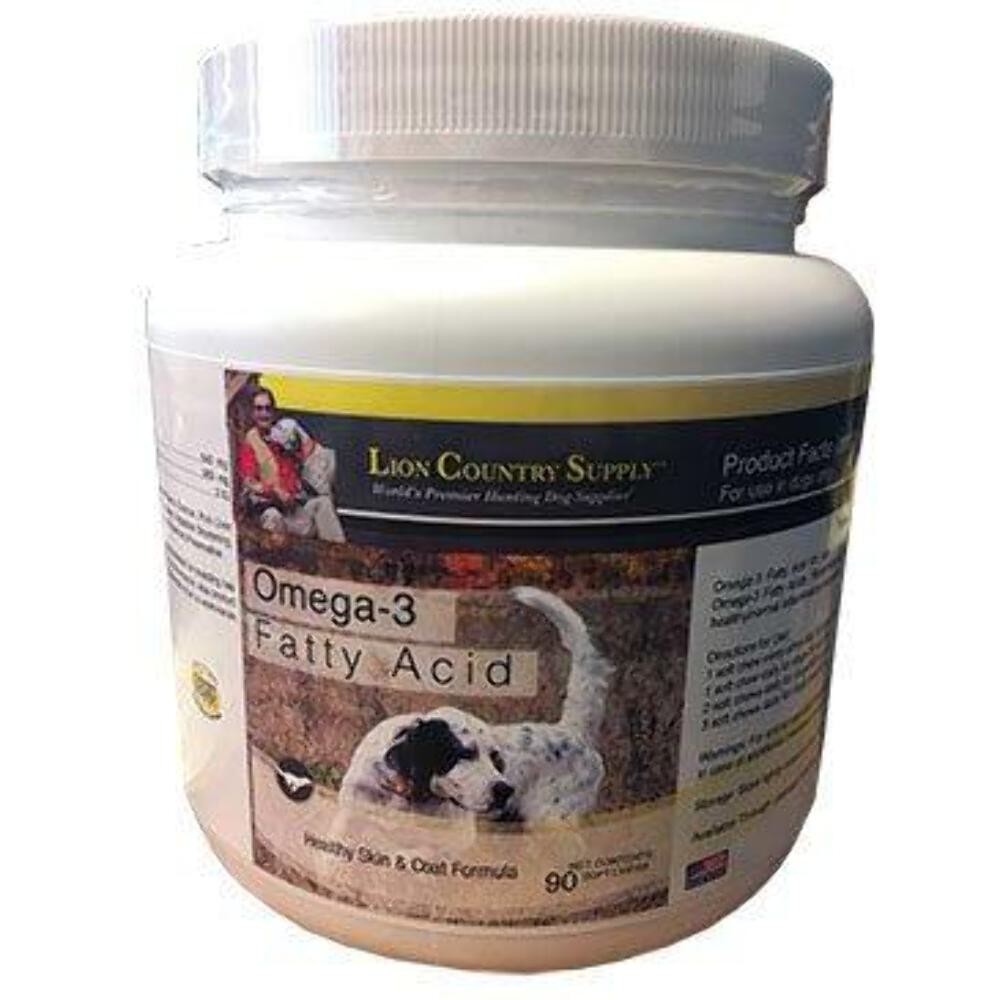 Soft Dog Chews Pet Supplement - Omega-3 Easy-Chew - Lion Country Supply