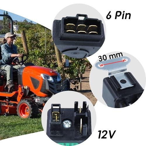Glow Plug Relay & Controller Kit for Kubota D905 D902 L3710 D722