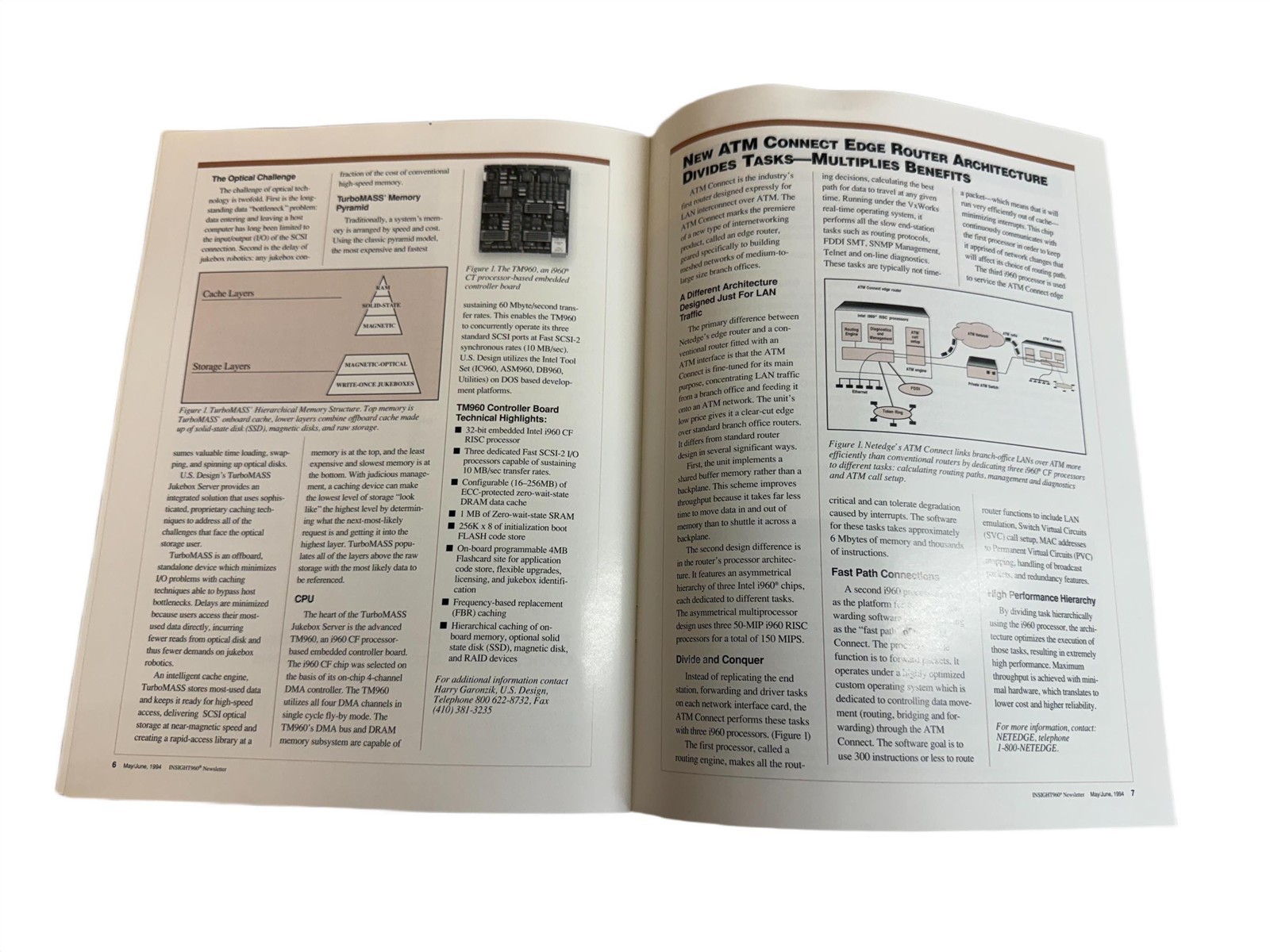 Intel 1994 i960 Jx Microprocessor "The Cobra Series" Literature Borchure