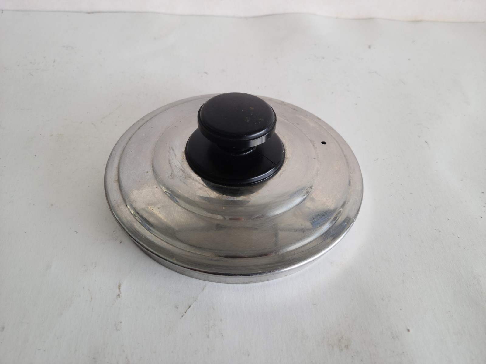 Lifetime Coffee Maker Pot Lid Only 2 Qt Size 18-8 Stainless Steel Drip-O-Lator