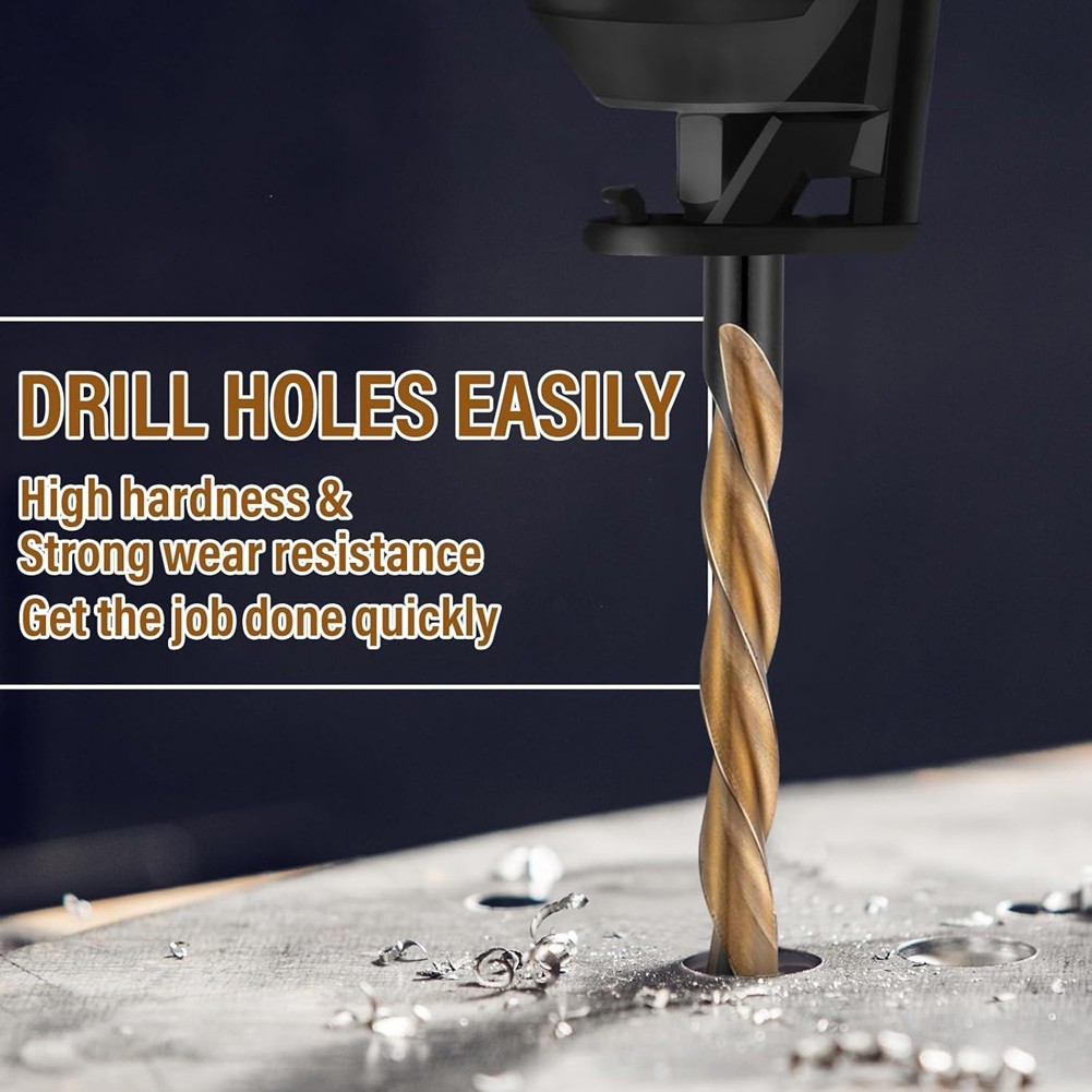50pcs Drywall Drill Bits Pilot Point Cutting Drill Bits Diameter Drywall8513