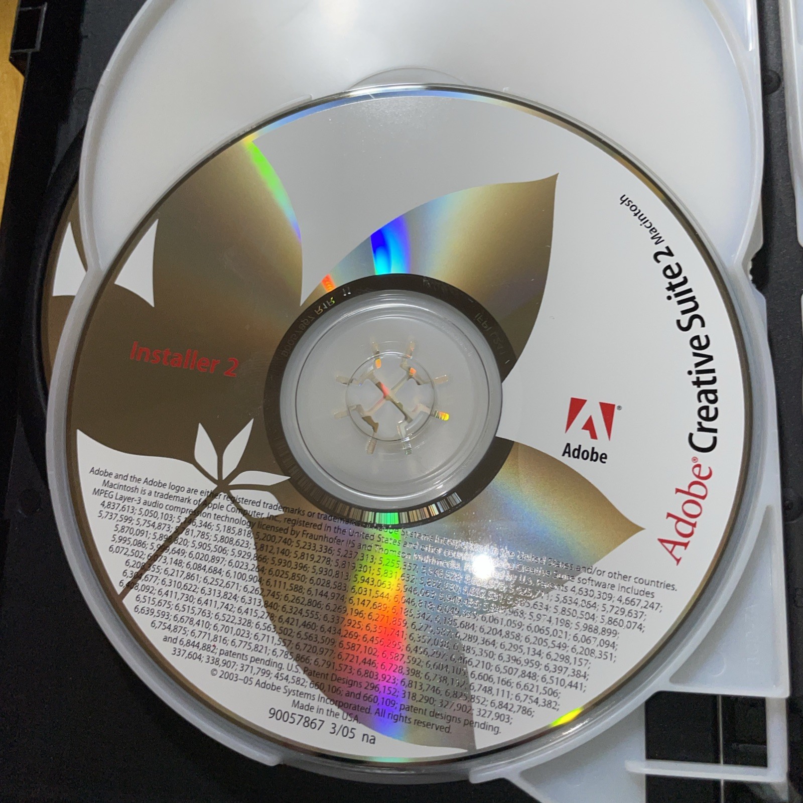 Adobe Creative Suite 2 Premium Education for Mac - Complete 6 Disc Set - (used)