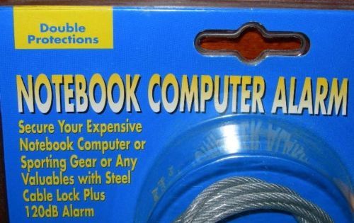 UNIVERSAL NOTEBOOK COMPUTER ALARM W/ MULTI-PURPOSE PROTECTION # NCA330