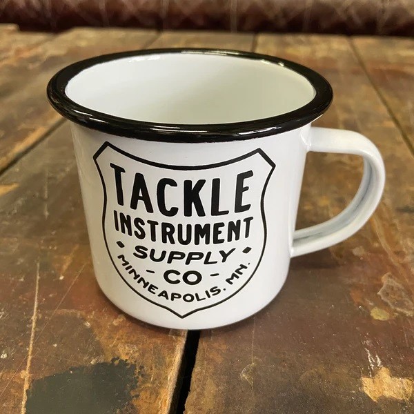 Tackle Metal Enamel Coffee Cup