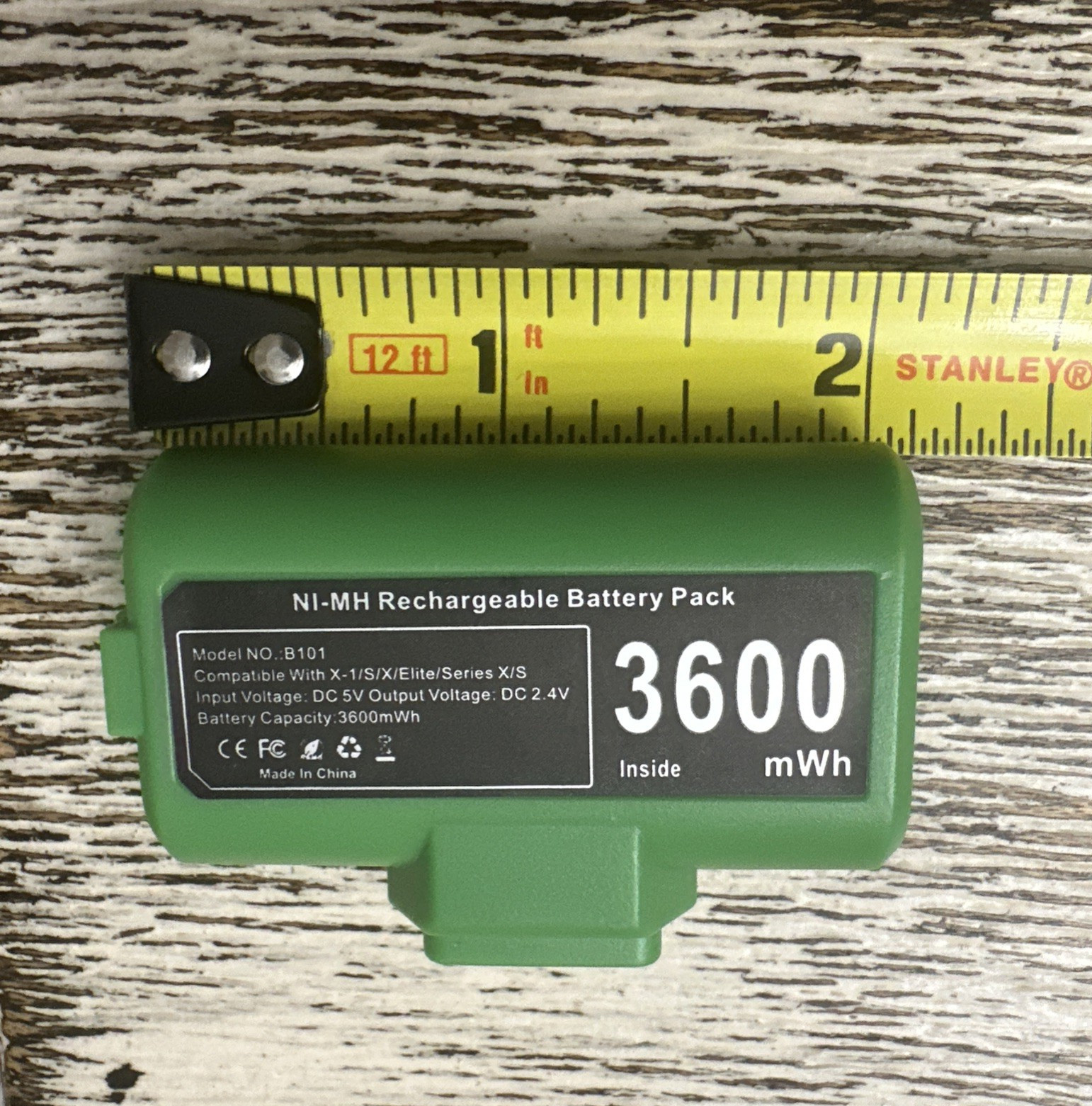 NI-MH Rechargeable Game Controller Battery Pack - Model B101
