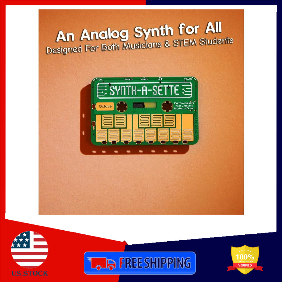 SynthASette: Create Your Own Banana Keyboard with This Cassette Sized Analog S