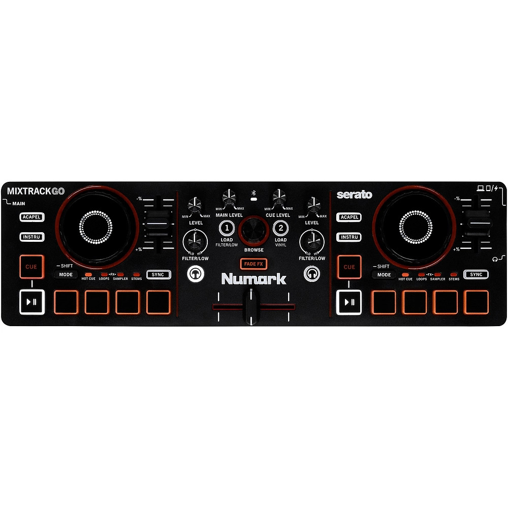 Numark MixTrack Go DJ Controller  Black
