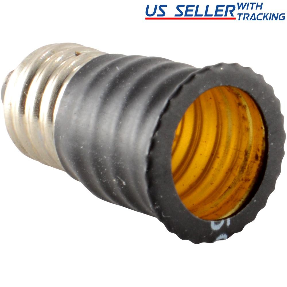 Light Bulb Socket Adapter Mini-Candelabra Base E11 to Candelabra E12 Enlarger