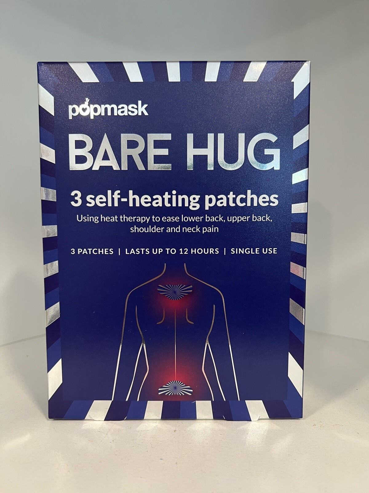 Popmask Bare Hug Heating Patches 3-Pack EXP:20/04/2025