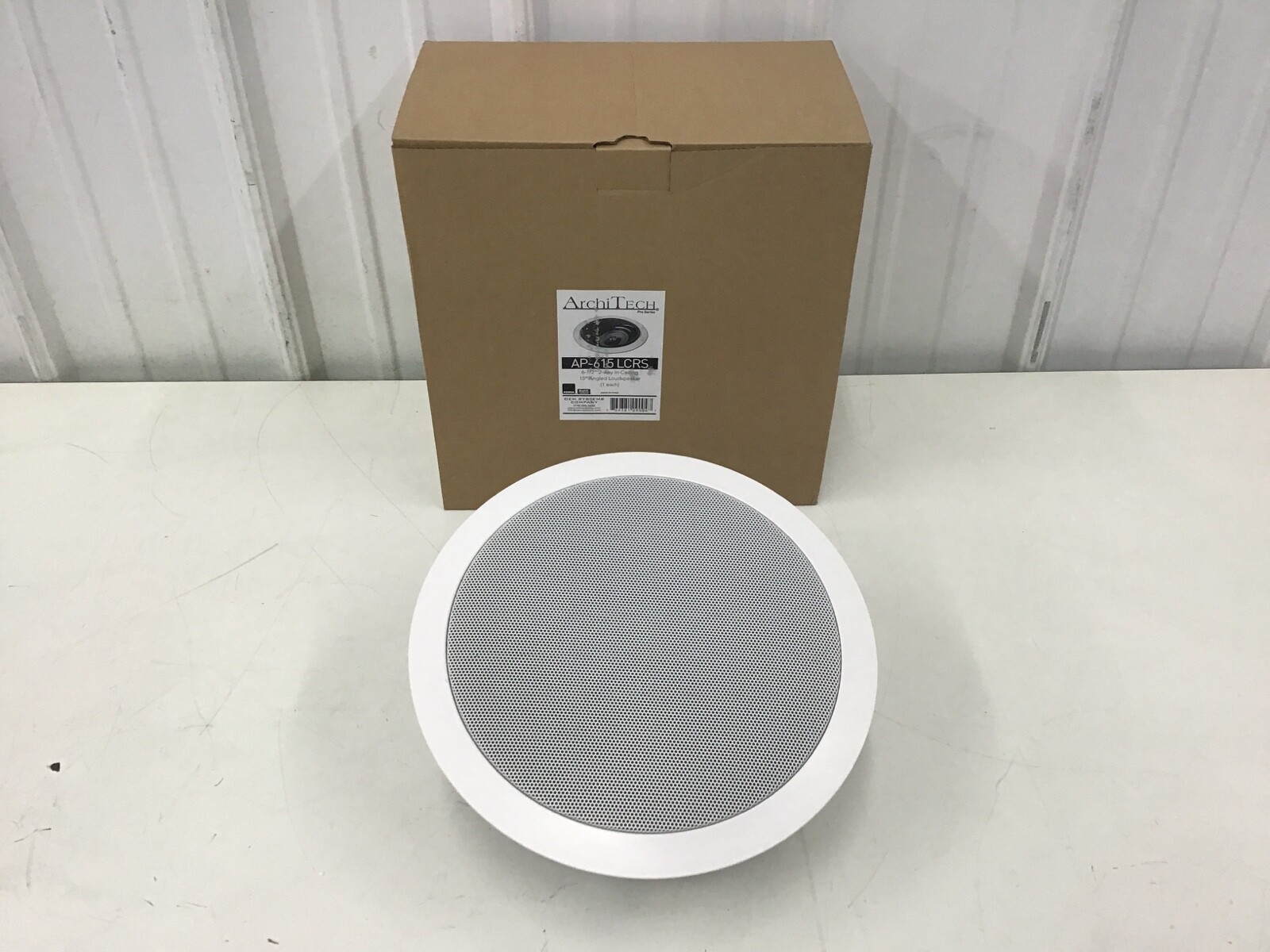 ARCHITECH - AP-615 LCRS Round Angled 6.5" 2-Way In-Ceiling LCR Loudspeaker