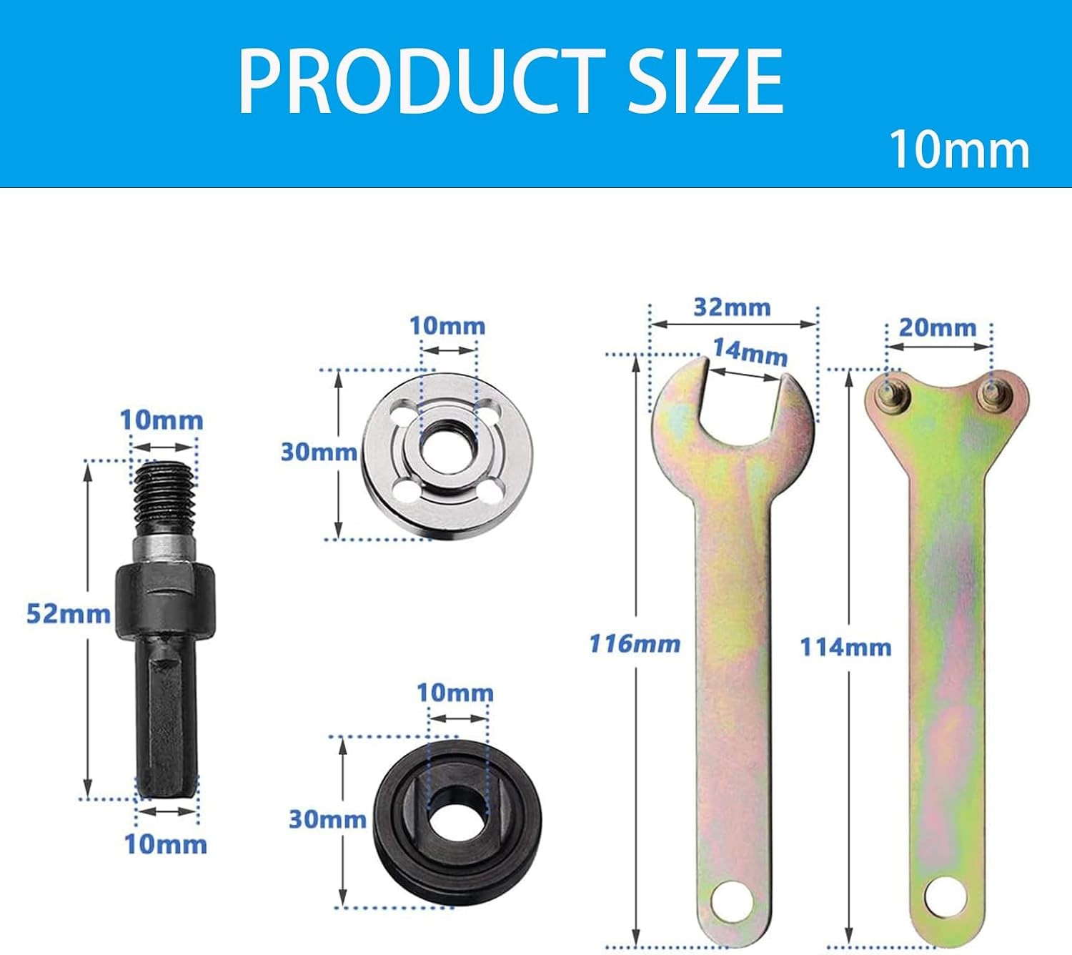 Conversion Angle Grinding Adapter Connecting Rod Kit, Angle Grinder Accessories