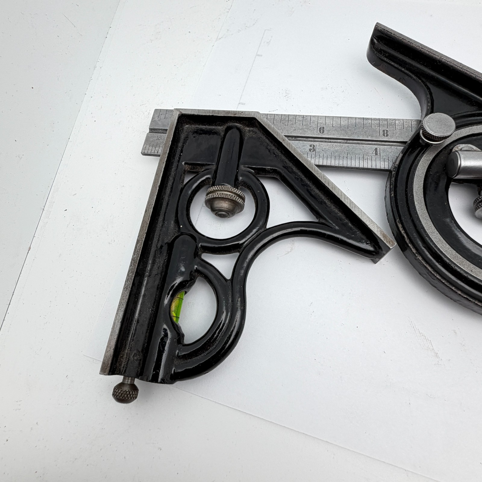 Preowned 12" UNION TOOL Co. Combination Square & Centrefinder Machinists