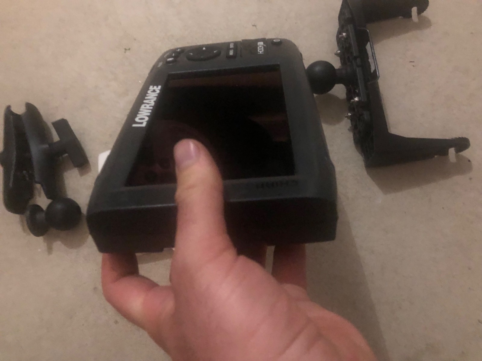 Lowrance Hook Chirp 7 Head Unit And Mount Only
